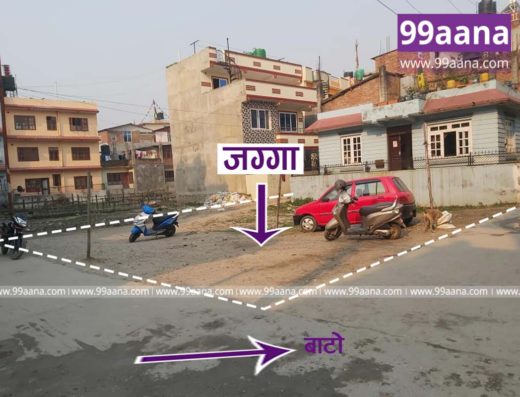 Land for sale at Narayantar, Jorpati, Kathmandu